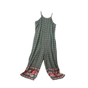 NWT Anthropologie Farm Rio XL Womens Wide Leg One Piece